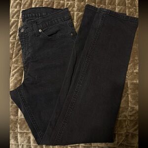 Levi’s 514 Straight Leg Jeans Black W32 L34 Classic Fit Denim